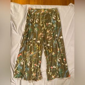 Anthropologie Wide Leg Pants